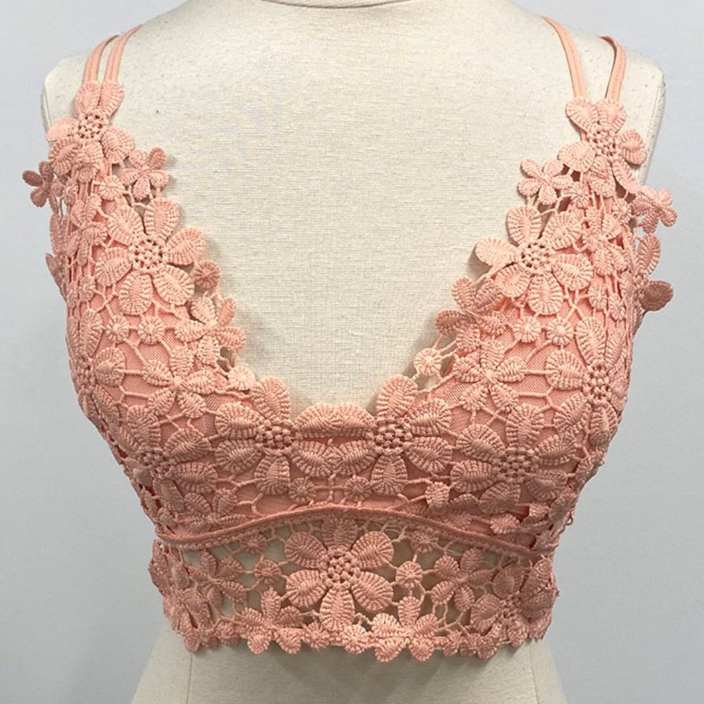 Anemone Women's Sexy Comfortable Lace Bralette
